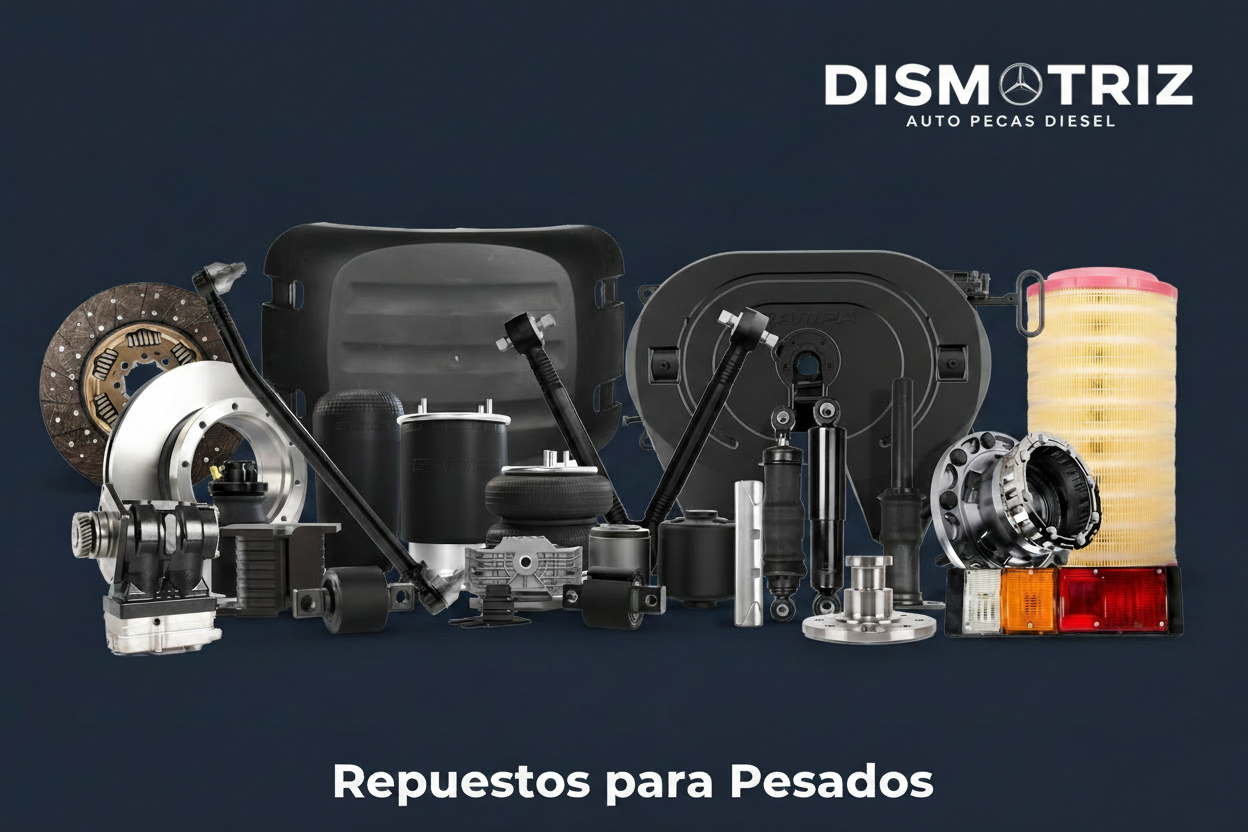 Repuestos para Pesados con logo DISMOTRIZ